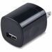 4XEM Black Universal 5w USB Wall Charger - 4XEM Universal USB Power Adapter/Wall Charger for all smart phones, iDevices & Other USB Devices (Black)