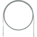 Panduit Cat.6a UTP Patch Network Cable - 3 ft Category 6a Network Cable for Network Device - First End: 1 x RJ-45 Network - Male - Second End: 1 x RJ-45 Network - Male - Patch Cable - 28 AWG - Gray - 1