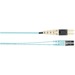 Panduit Fiber Optic Duplex Patch Network Cable - 16.40 ft Fiber Optic Network Cable for Network Device - First End: 2 x SC Network - Male - Second End: 2 x SC Network - Male - Patch Cable - Aqua - 1
