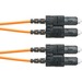 Panduit Fiber Optic Duplex Patch Network Cable - 32.81 ft Fiber Optic Network Cable for Network Device - First End: 2 x SC Network - Male - Second End: 2 x SC Network - Male - Patch Cable - 62.5/125 µm - Orange - 1