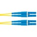 Panduit Fiber Optic Duplex Patch Network Cable - 26 ft Fiber Optic Network Cable for Network Device - First End: 2 x LC Network - Male - Second End: 2 x LC Network - Male - Patch Cable - Yellow - 1
