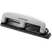 PaperPro Bostitch� EZ Squeeze&trade; Three-Hole Punch 12 sheets - 3 Punch Head(s) - 12 Sheet - Black, Gray
