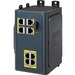 Cisco IE 3000 Expansion Module, 4 POE 10/100 4 non-POE 10/10 - For Data Networking - 4 x RJ-45 10/100Base-TX PoE+ LAN, 4 x RJ-45 10/100Base-TX LAN - Twisted PairFast Ethernet - 10/100Base-TX