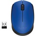 Logitech M170 Wireless Mouse - Optical - Wireless - Radio Frequency - Blue - USB 2.0 - 1000 dpi - Scroll Wheel - Symmetrical