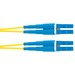 Panduit Fiber Optic Duplex Patch Network Cable - Fiber Optic Network Cable - First End: 2 x LC Network - Male - Second End: 2 x LC Network - Male - Patch Cable - Yellow - 1