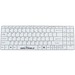 Seal Shield CleanWipe Medical Keyboard - AES128 Encryption - Cable Connectivity - USB Interface - 99 Key - French - AZERTY Layout - Windows, Mac - Scissors Keyswitch - White