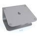 Rain Design mStand360 Laptop Stand w/ Swivel Base - Space Grey - 5.9" Height x 10" Width x 9.3" Depth - Desktop - Aluminum - Space Gray