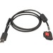 Zebra USB/Charge Cable - USB Data Transfer/Power Cable for Audio Device, Headset - First End: 1 x USB - Black