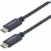 StarTech.com 2m 6 ft USB C Cable - M/M - USB 2.0 - USB-IF Certified - USB-C Charging Cable - USB 2.0 Type C Cable - Charge USB 2.0 USB C devices, such as your MacBook or Chromebook, from a USB-C AC wall charger - Charge over longer distances - USB-IF Cert