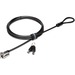 Kensington MicroSaver Cable Lock - Black, Silver - Carbon Steel - For Notebook
