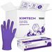 Kimberly-Clark Purple Nitrile Exam Gloves - 9.5" - Small Size - For Right/Left Hand - Purple - Beaded Cuff, Textured Fingertip, Powder-free, Durable, Latex-free - For Chemotherapy, Security - 1000 / Carton - 6 mil Thickness - 9.50" Glove Length