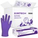 Kimberly-Clark Purple Nitrile Exam Gloves - 9.5" - Medium Size - For Right/Left Hand - Purple - Textured Fingertip, Beaded Cuff, Latex-free, Powder-free, Durable - For Chemotherapy, Security - 1000 / Carton - 6 mil Thickness - 9.50" Glove Length