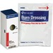 First Aid Only SmartCompliance Refill Burn Dressing - 4" x 4" - 1Each - White, Blue