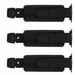 Zebra Hand Strap - Adjustable - 0.8" Height x 2.5" Width x 5.5" Length - Black - Leather, Hypalon, Plastic - 3 / Pack