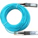 HPE X2A0 100G QSFP28 to QSFP28 20m Active Optical Cable - 65.62 ft Fiber Optic Network Cable for Network Device, Switch - First End: 1 x QSFP28 Network - Male - Second End: 1 x QSFP28 Network - Male - 100 Gbit/s - Black - 1