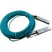 HPE X2A0 40G QSFP+ to QSFP+ 20m Active Optical Cable - 65.62 ft Fiber Optic Network Cable for Network Device, Switch - First End: 1 x QSFP+ Network - Male - Second End: 1 x QSFP+ Network - Male - 40 Gbit/s - 1