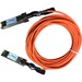 HPE X2A0 10G SFP+ to SFP+ 7m Active Optical Cable - 22.97 ft Fiber Optic Network Cable for Network Device, Switch - First End: 1 x SFP+ Network - Male - Second End: 1 x SFP+ Network - Male - 10 Gbit/s - Orange - 1