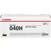 Canon CRG-040HYEL Original Toner Cartridge - Yellow - Laser - High Yield - 10000 Pages
