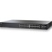 Cisco SG200-26 26-port Gigabit Smart Switch - 26 Ports - Manageable - Gigabit Ethernet - 10/100/1000Base-T, 1000Base-X - Refurbished - 2 Layer Supported - Modular - 2 SFP Slots - Optical Fiber, Twisted Pair - Desktop - 90 Day Limited Warranty