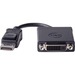 Dell-IMSourcing DisplayPort to DVI Single Link - DisplayPort/DVI-D Video Cable for Projector, Monitor, Desktop Computer, HDTV - First End: 1 x 20-pin DisplayPort Digital Audio/Video - Male - Second End: 1 x DVI-D (Single-Link) Digital Video - Female - Sup