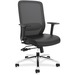 HON Exposure Mesh High-Back Task Chair - Leather Seat - High Back - 5-star Base - 1 Each