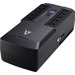 V7 UPS 750VA Desktop with 10 Outlets, Touch LCD (UPS1DT750-1N) - Desktop - 8 Hour Recharge - 30 Second Stand-by - 120 V AC Input - 10