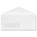 Business Source No. 9 V-flap Window Display Envelopes - Business - #9 - 24 lb - Gummed Flap - Wove - 500 / Box - White