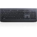 Lenovo Professional Wireless Keyboard - French Canadian - Wireless Connectivity - RF - 2.40 GHz - USB Interface Multimedia Hot Key(s) - French (Canada) - PC, Windows - Plunger/Rubber Dome Keyswitch - AA Battery Size Supported - Black