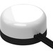 Mobile Mark MIMO WiFi Mag-Mount Antenna - 2.4 GHz to 2.5 GHz, 4.9 GHz to 6.0 GHz - 4 dBi - Wireless Data Network - White - Magnetic Mount - SMA Connector