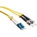 Axiom LC/ST Singlemode Duplex OS2 9/125 Fiber Optic Cable 90m - 295.28 ft Fiber Optic Network Cable for Network Device - First End: 2 x LC Network - Male - Second End: 2 x ST Network - Male - 9/125 µm - Yellow