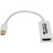 Plugable Mini DisplayPort (Thunderbolt 2) to HDMI Adapter - (Supports Mac, Windows, Linux, and Displays up to 4K 3840x2160@30Hz, Passive)