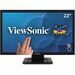 Viewsonic TD2210 22" LCD Touchscreen Monitor - 16:9 - 5 ms - 22" Class - Resistive - 1920 x 1080 - Full HD - 16.7 Million Colors - 20,000,000:1 - 350 Nit - WLED Backlight - Speakers - DVI - USB - VGA - Black - ENERGY STAR 7.0, EPEAT Silver - 3 Year