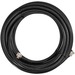 SureCall Ultra Low-Loss 50 Ohm Coaxial Cable - 50 ft Coaxial Antenna Cable for Signal Booster, Antenna, Cellular Phone, Amplifier - First End: 1 x N-Type Antenna - Male - Second End: 1 x N-Type Antenna - Male - Black