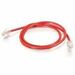 Quiktron Q Cat.6 Patch Network Cable - 3 ft Category 6 Network Cable for Network Device - First End: 1 x RJ-45 Network - Male - Second End: 1 x RJ-45 Network - Male - Patch Cable - Gold Plated Connector - 24 AWG - Red