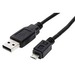 MultiTech USB Cable Type A to Type B Micro (3 ft.) - 3 ft USB Data Transfer Cable - First End: USB Type A - Second End: Micro USB Type B