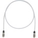 Panduit Cat.6a Patch Network Cable - 6.56 ft Category 6a Network Cable for Network Device - First End: 1 x RJ-45 Network - Male - Second End: 1 x RJ-45 Network - Male - Patch Cable - Shielding - Gray