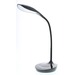 Vision Luna LED Desk Lamp - 17" (431.80 mm) Height - 4.50 W Bulb - 480 lm Lumens - Silicone - Desk Mountable - Black - for Desk, Table