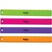 Officemate 12" Flexible Plastic Ruler - 12" Length 1.3" Width - Imperial, Metric Measuring System - Plastic - 12 / Pack - Assorted