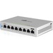 Ubiquiti UniFi US-8 Ethernet Switch - 8 Ports - Manageable - Gigabit Ethernet - 10/100/1000Base-T - AC Adapter - Twisted Pair - Desktop - 1 Year Limited Warranty