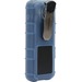 zCover Dock-in-Case Carrying Case IP Phone - Blue, Transparent - Silicone Body - Belt Clip - 1 Pack