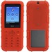 zCover Dock-in-Case IP Phone Case - For IP Phone - Red - Silicone - 1