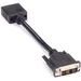 Black Box Video Adapter Dongle - DVI Male To VGA Female - DVI/VGA Video Cable for Video Device, Monitor - First End: 1 x DVI-I Digital Video - Male - Second End: 1 x 15-pin HD-15 - Female - Supports up to 1920 x 1080 - 28 AWG - Black