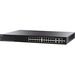 Cisco SF300-24P Layer 3 Switch - 16 Ports - Manageable - Gigabit Ethernet, Fast Ethernet - 10/100/1000Base-T, 1000Base-X - Refurbished - 3 Layer Supported - 2 SFP Slots - Twisted Pair, Optical Fiber - Rack-mountable - Lifetime Limited Warranty