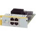 Allied Telesis AT-SBX81XLEM/XT4 Expansion Module - For Data Networking - 4 x RJ-45 10GBase-T LAN - Twisted Pair10 Gigabit Ethernet - 10GBase-T