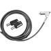 Targus DEFCON Mini Key KL Cable Lock - 25 Pack - Black - Galvanized Steel - 6 ft - For Notebook