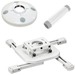 Chief Mini Universal RPA Projector Mount - Includes Projector Mount, 6" Ceiling Plate, and 3" Extension Column - White - 25 lb Load Capacity