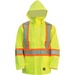 Viking Open Road 150D Jacket - Recommended for: Construction - Large Size - Rain Protection - Polyester, Mesh - Green - 1 Each