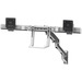 Ergotron Mounting Arm for Monitor, TV - Polished Aluminum - 2 Display(s) Supported - 32" Screen Support - 17.50 lb Load Capacity