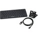 IOGEAR Bluetooth Keyboard with Stand and Reversible Micro USB Cable - Wireless Connectivity - Bluetooth - Tablet, Smartphone, Gaming Console, Computer - Mac, Android, Windows, iOS - Scissors Keyswitch
