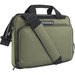 TechProducts360 Vault Carrying Case for 12" Notebook - Green - Impact Absorbing Interior - Carrying Strap